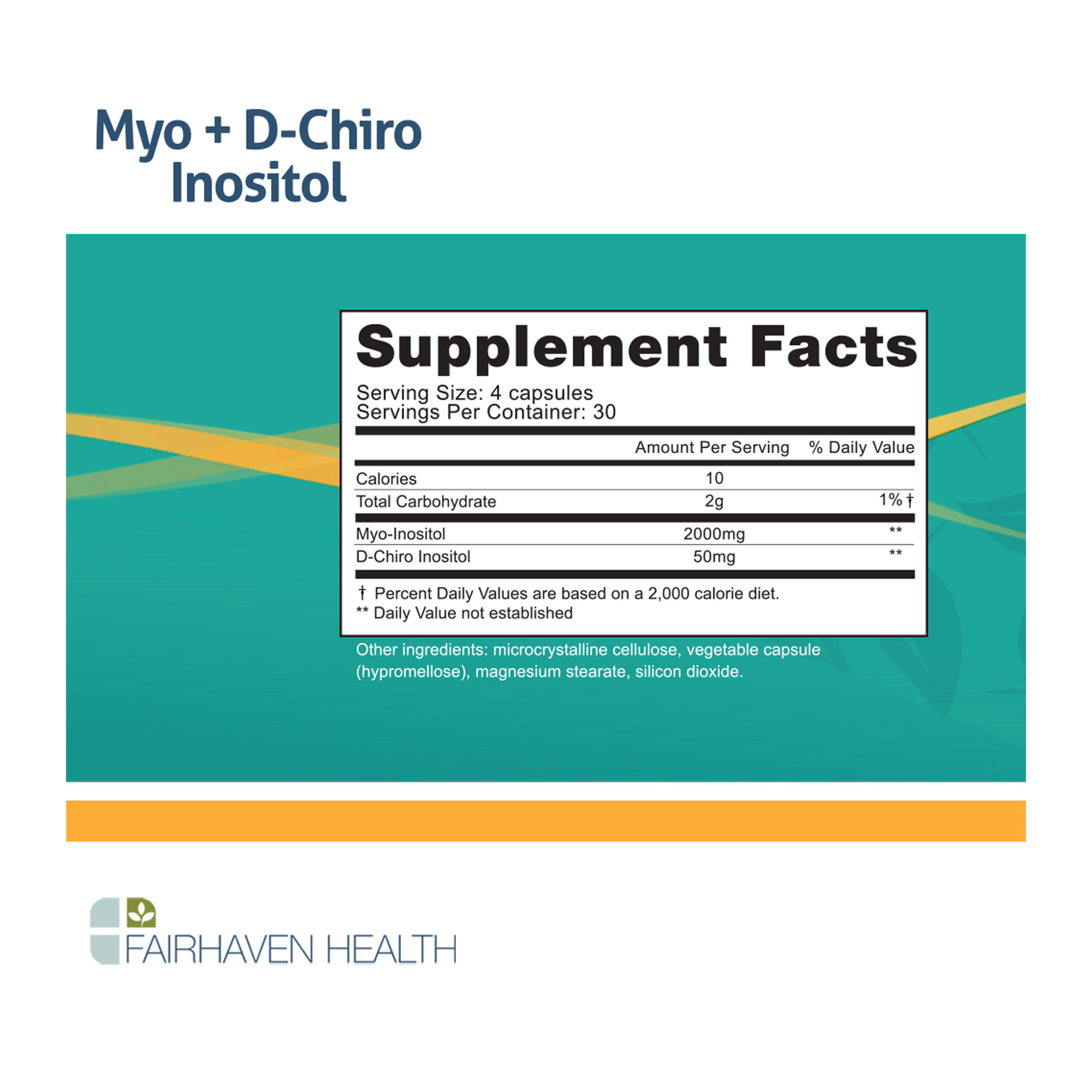 Myo + D-Chiro Inositol 120c