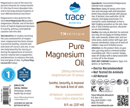 Pure Magnesium Oil